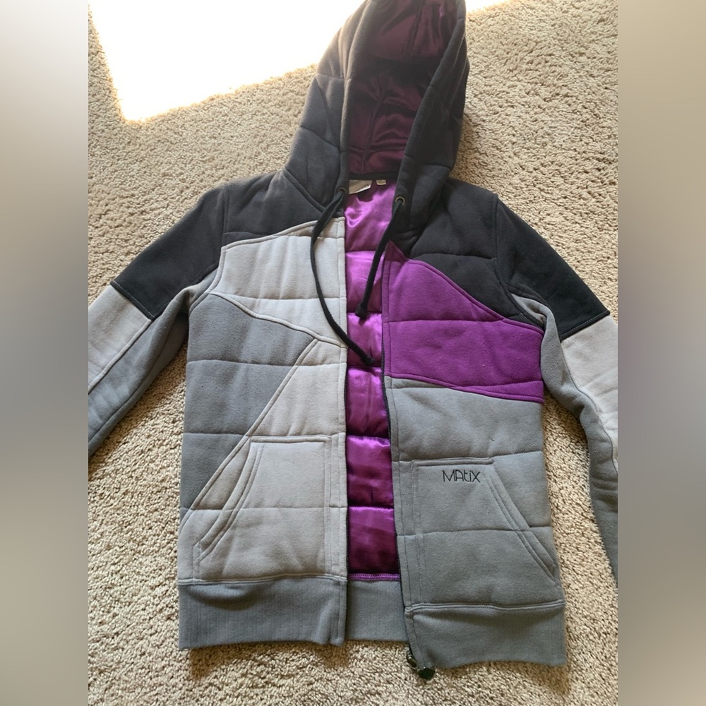 Matix women’s heavy lined hoodie